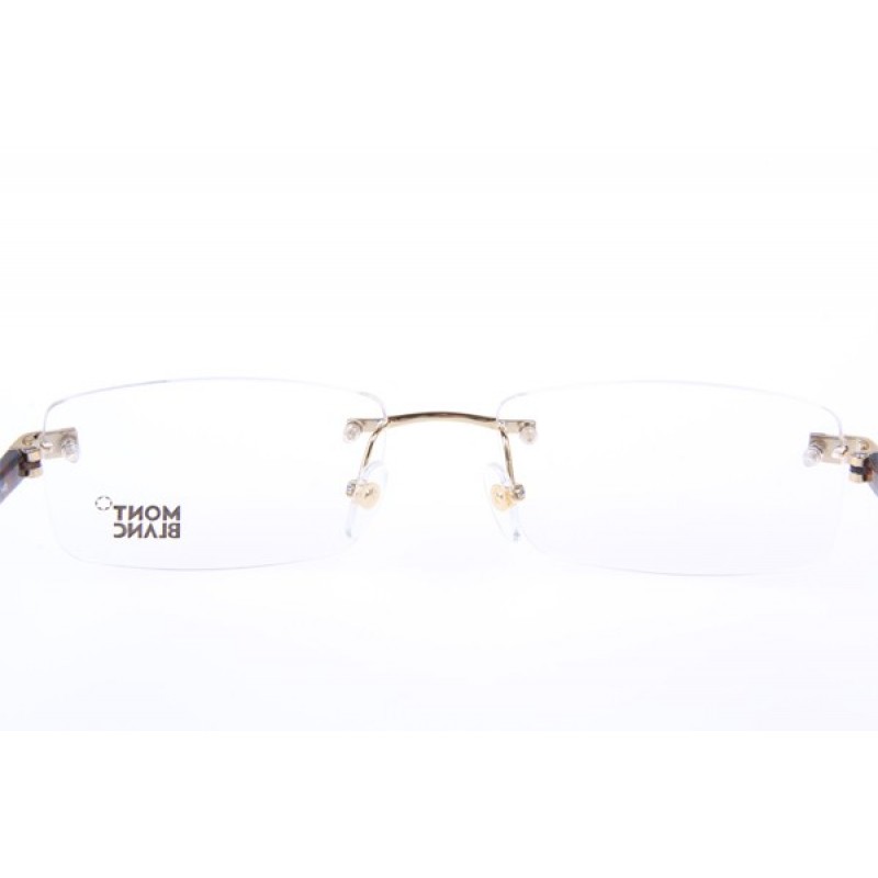 Mont Blanc MB0449 Eyeglasses In Gold