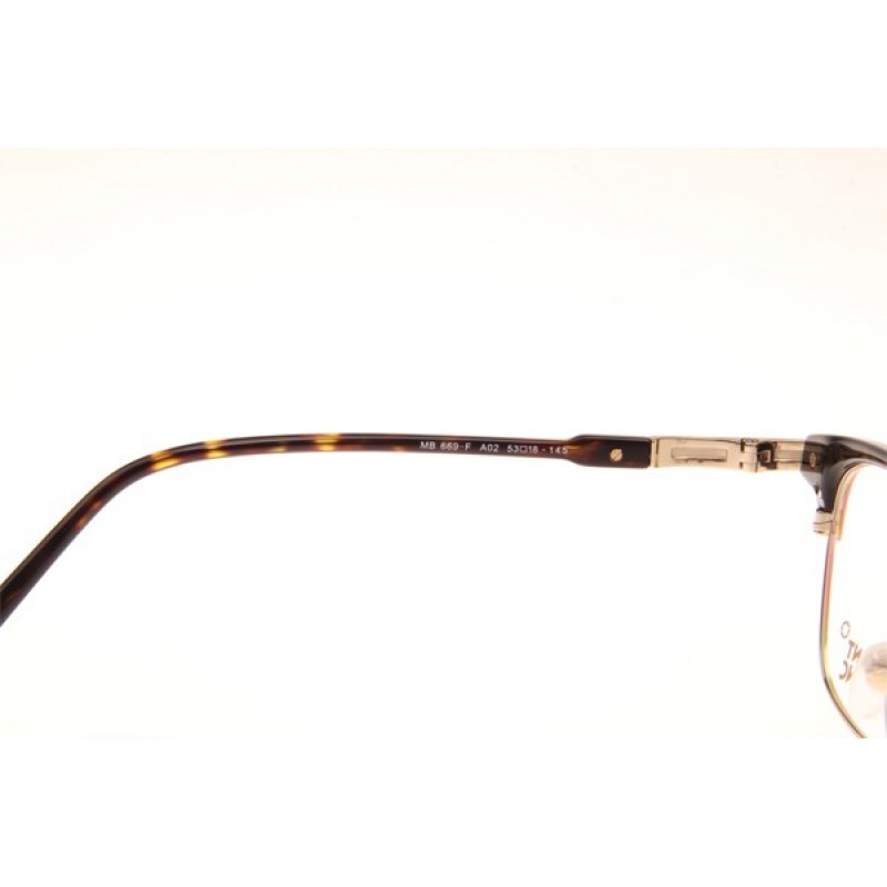 Mont Blanc MB669F Eyeglasses In Tortoise