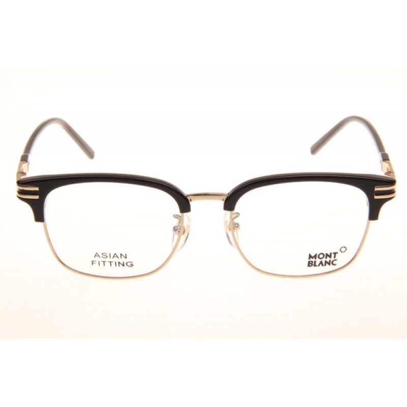 Mont Blanc MB669F Eyeglasses In Black Gold