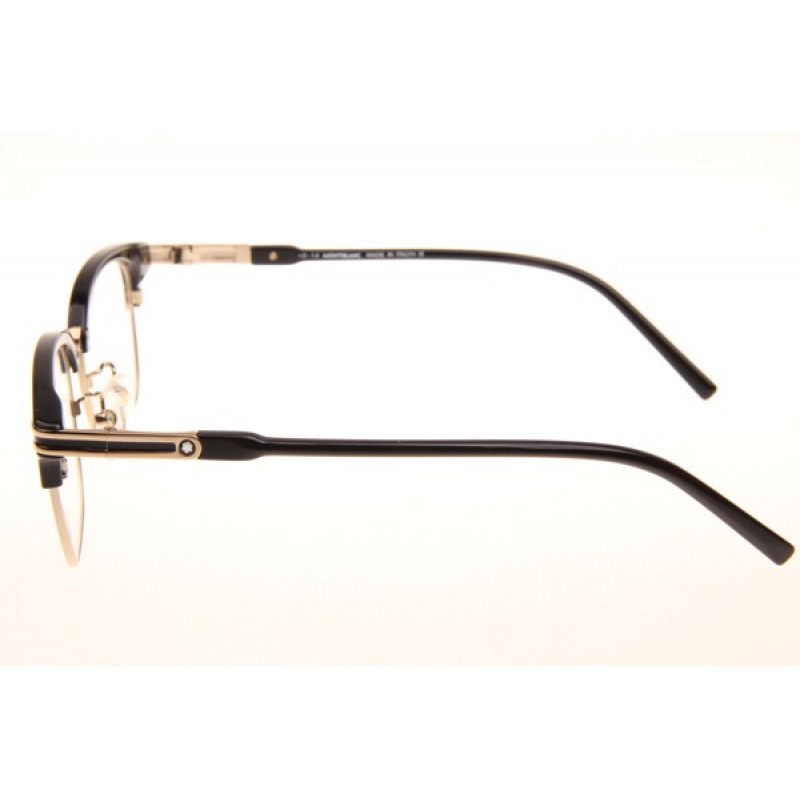 Mont Blanc MB669F Eyeglasses In Black Gold