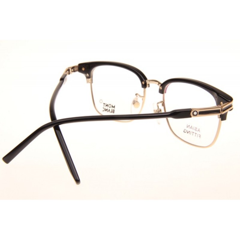 Mont Blanc MB669F Eyeglasses In Black Gold