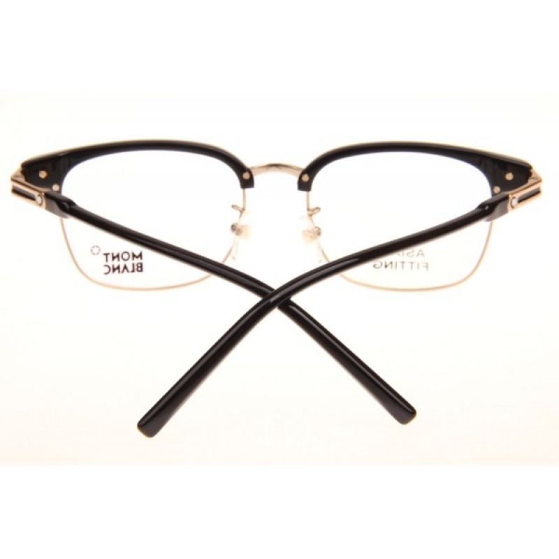 Mont Blanc MB669F Eyeglasses In Black Gold