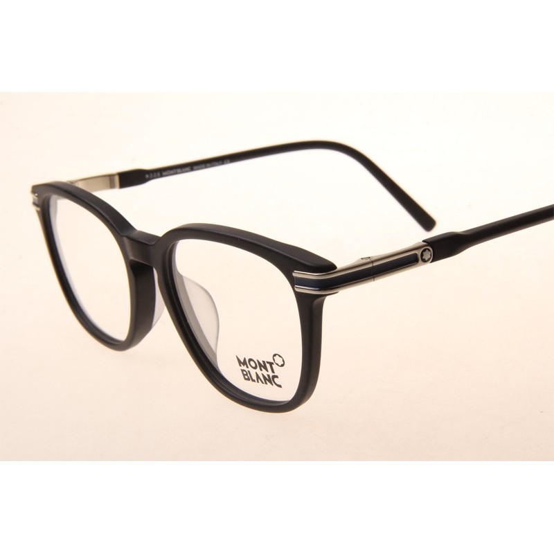 Mont Blanc MB700S-F Eyeglasses In Matte Black