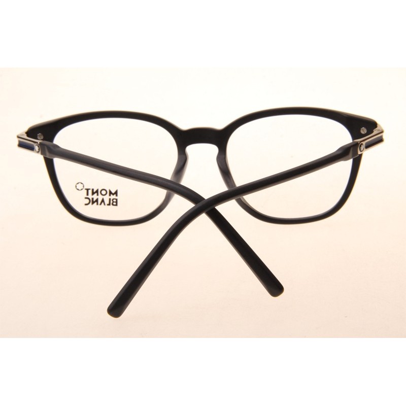 Mont Blanc MB700S-F Eyeglasses In Matte Black