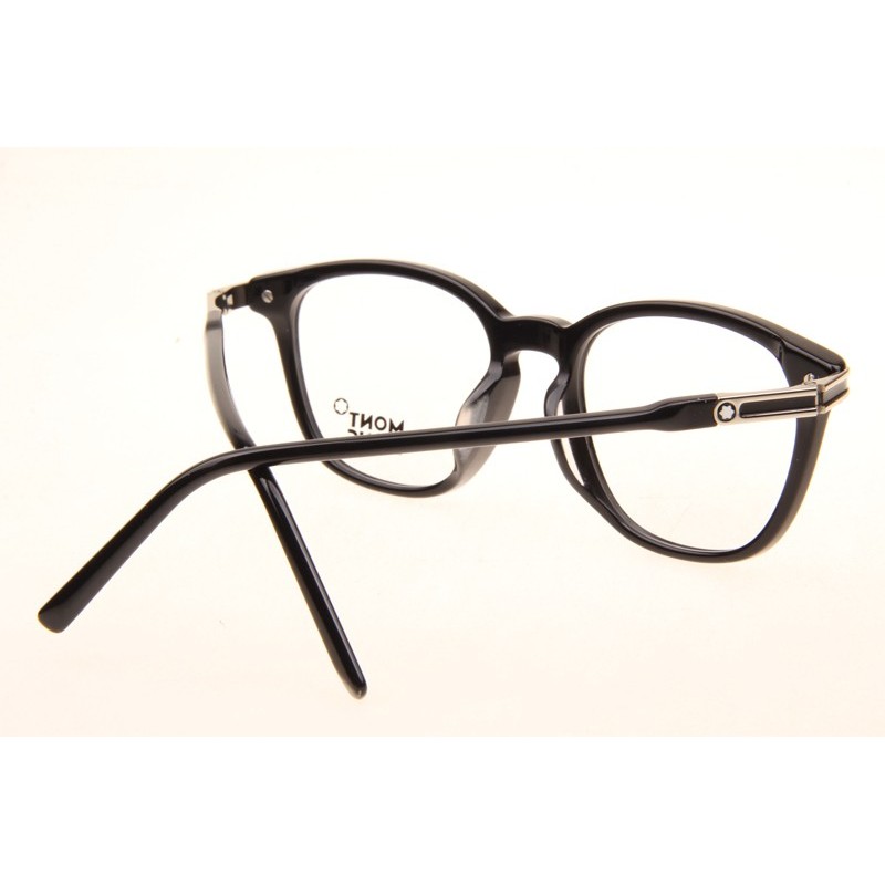 Mont Blanc MB700S-F Eyeglasses In Black Silver