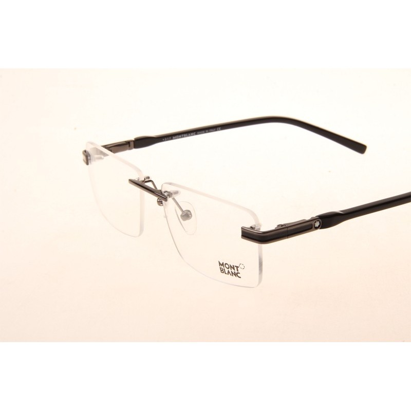 Mont Blanc MB692 Eyeglasses In Gunmetal