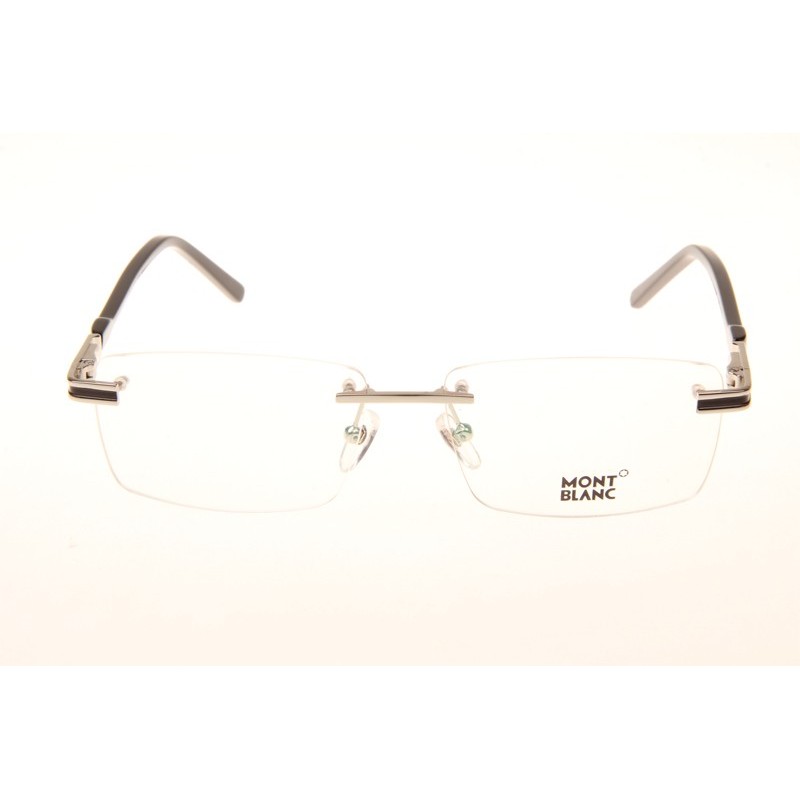 Mont Blanc MB692 Eyeglasses In Silver