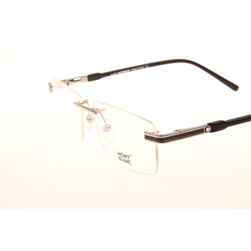 Mont Blanc MB692 Eyeglasses In Silver