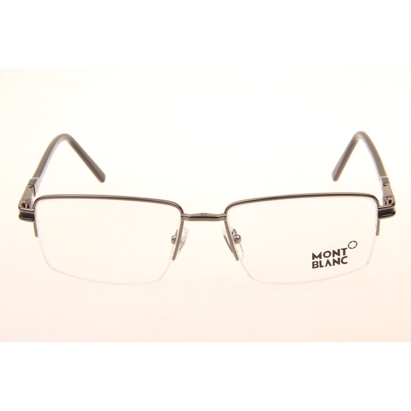 Mont Blanc MB708 Eyeglasses In Gunmetal