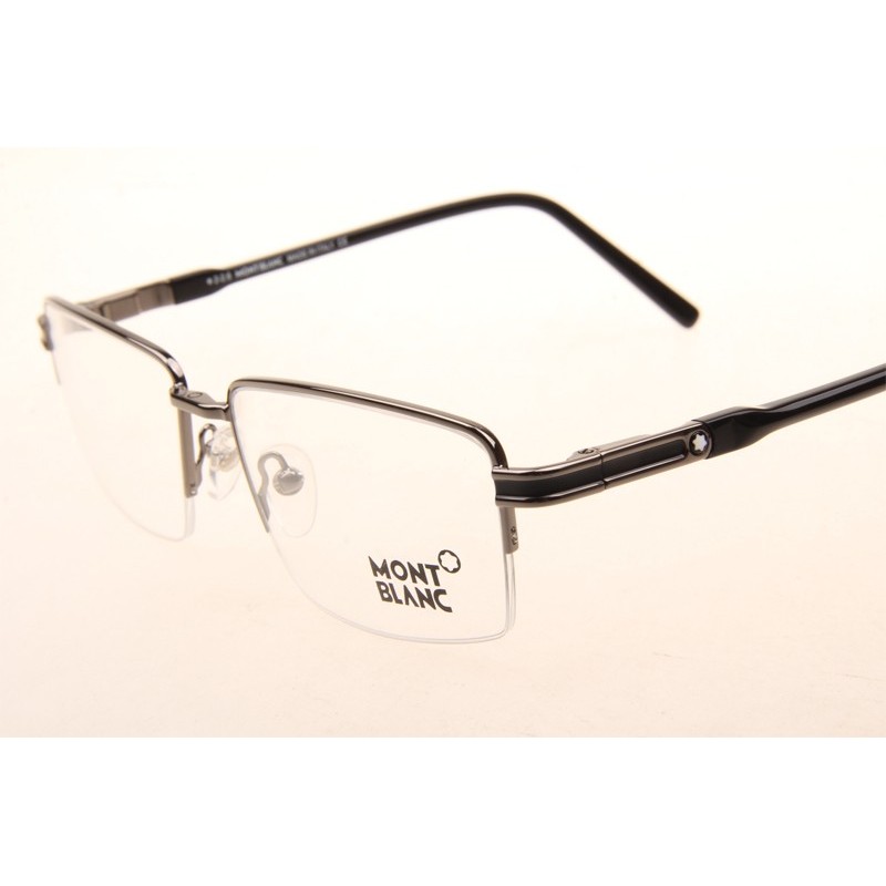 Mont Blanc MB708 Eyeglasses In Gunmetal