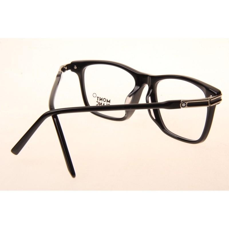 Mont Blanc MB710F Eyeglasses In Black Silver