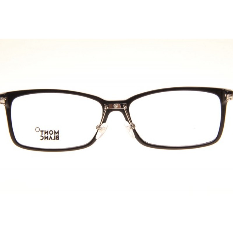 Mont Blanc MB573-D Eyeglasses In Black Silver