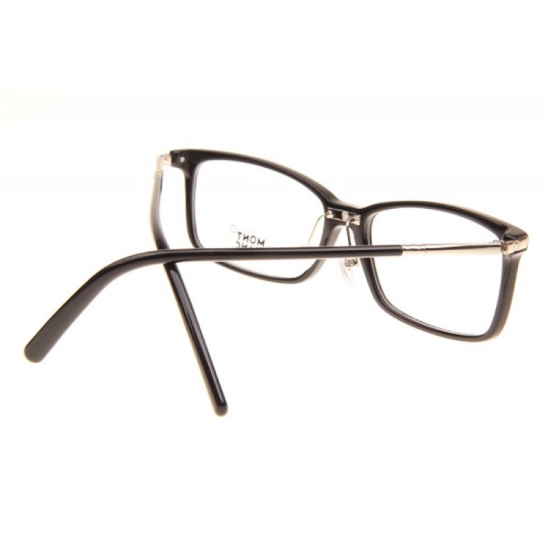 Mont Blanc MB573-D Eyeglasses In Black Silver