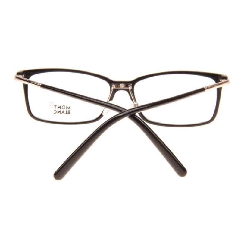 Mont Blanc MB573-D Eyeglasses In Black Silver