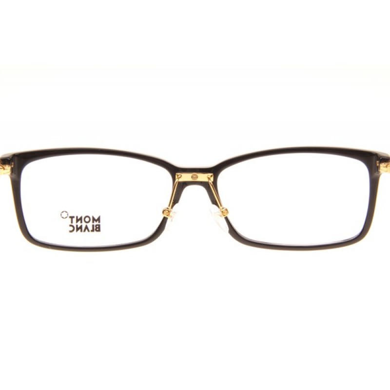 Mont Blanc MB573-D Eyeglasses In Black Red