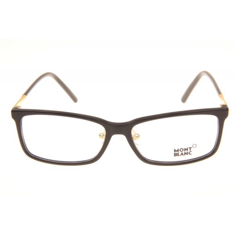 Mont Blanc MB573-D Eyeglasses In Black Gold