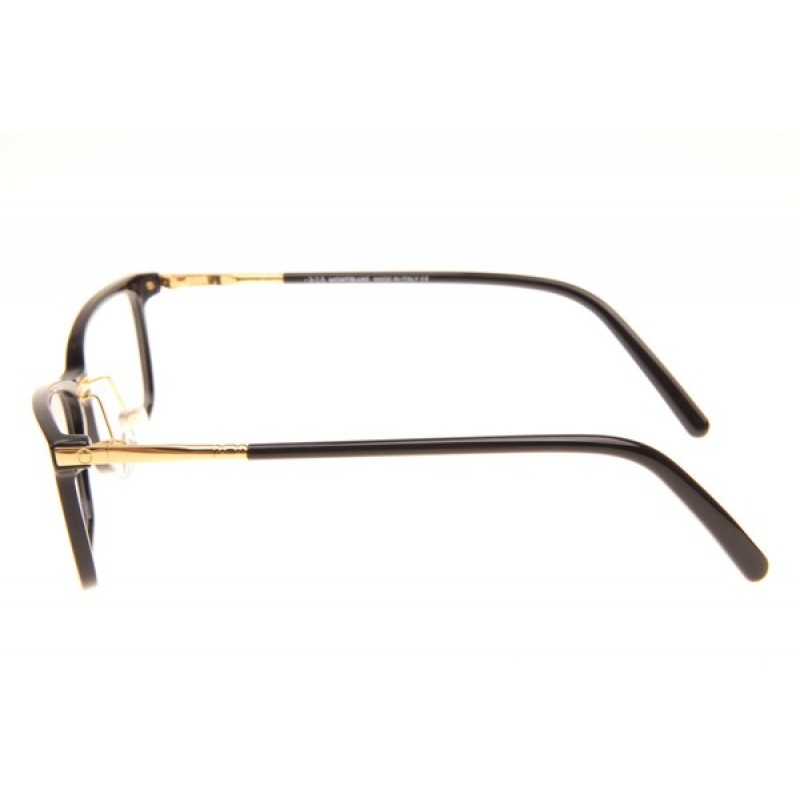 Mont Blanc MB573-D Eyeglasses In Black Gold