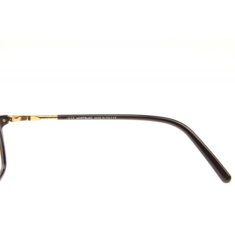 Mont Blanc MB573-D Eyeglasses In Black Gold