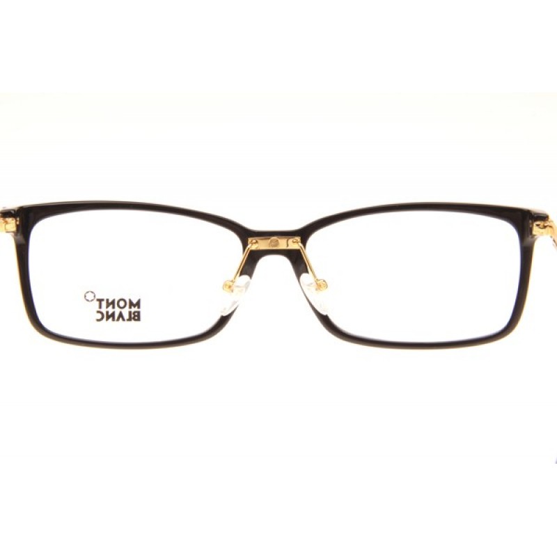 Mont Blanc MB573-D Eyeglasses In Black Gold