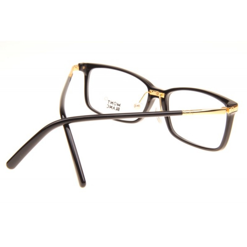 Mont Blanc MB573-D Eyeglasses In Black Gold