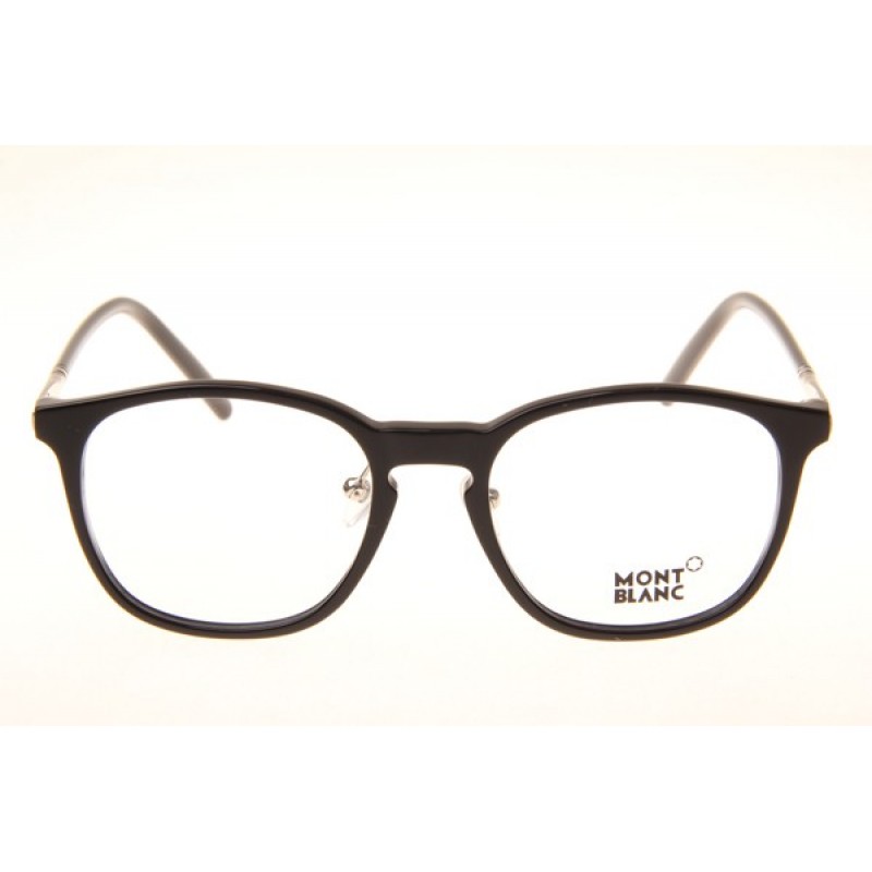 Mont Blanc MB574-D Eyeglasses In Black Silver