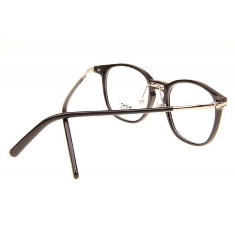 Mont Blanc MB574-D Eyeglasses In Black Silver