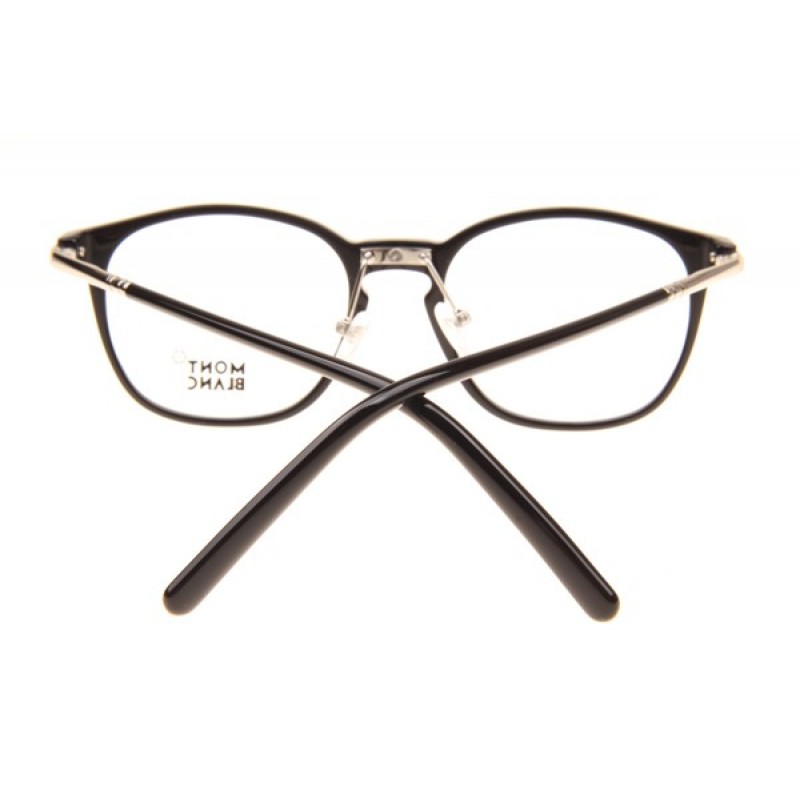 Mont Blanc MB574-D Eyeglasses In Black Silver