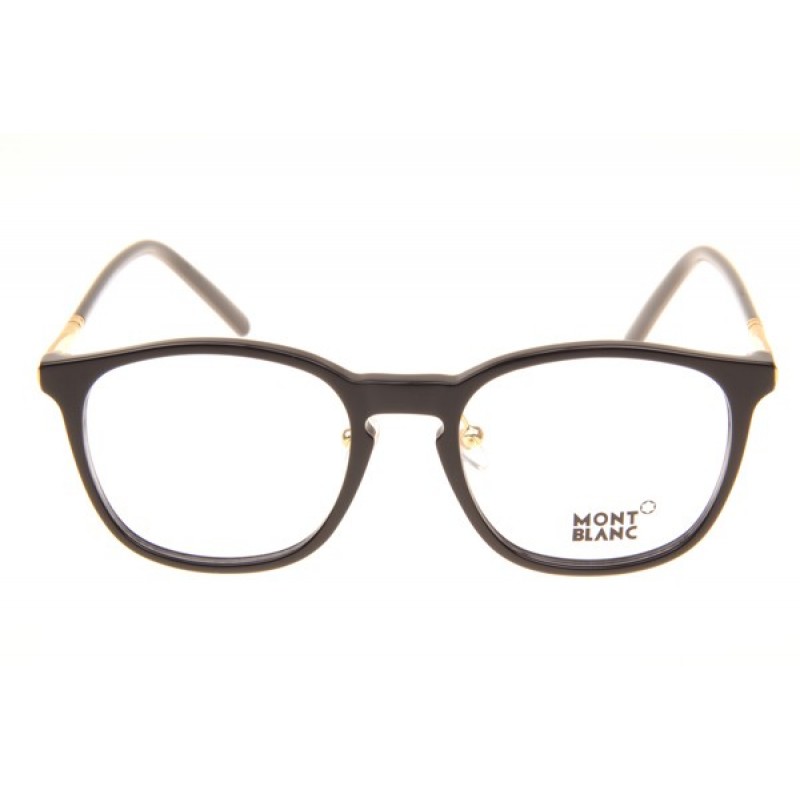 Mont Blanc MB574-D Eyeglasses In Black Gold