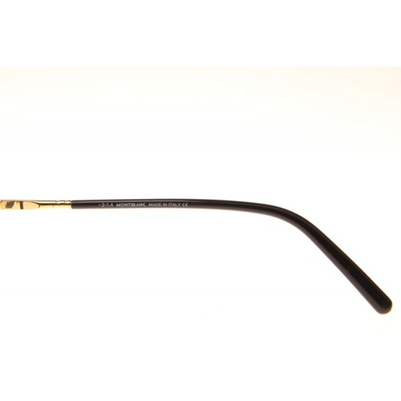 Mont Blanc MB574-D Eyeglasses In Black Gold