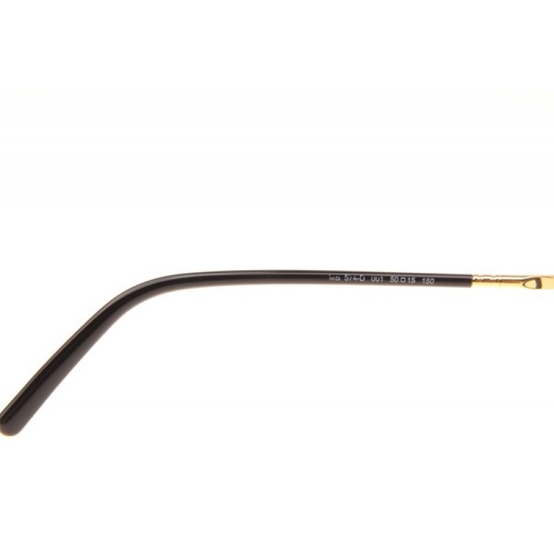 Mont Blanc MB574-D Eyeglasses In Black Gold