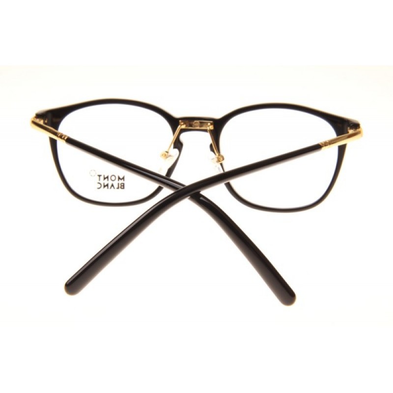 Mont Blanc MB574-D Eyeglasses In Black Gold