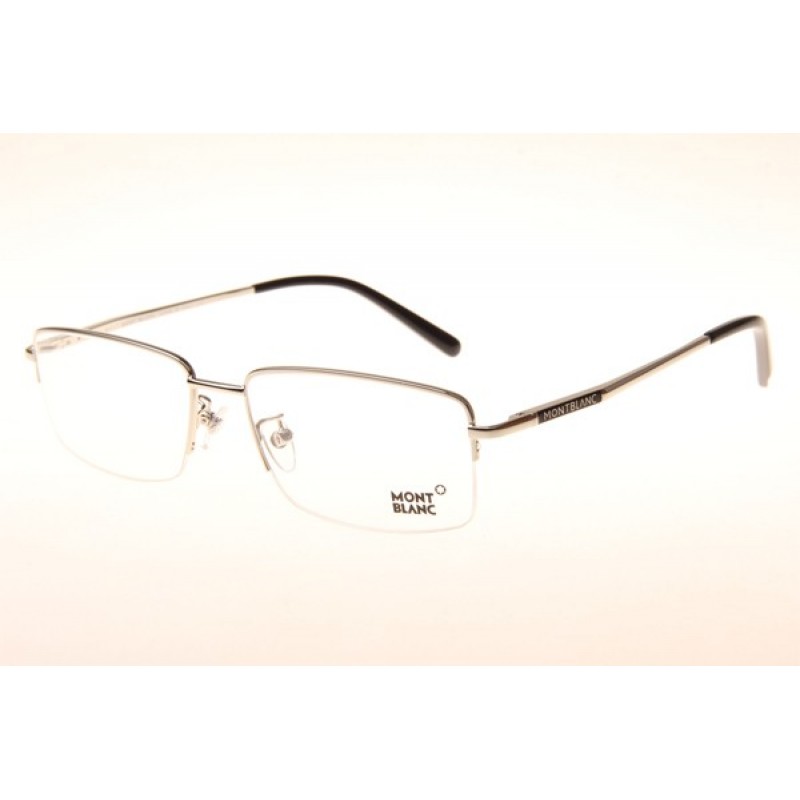 Mont Blanc MB067S Eyeglasses In Silver