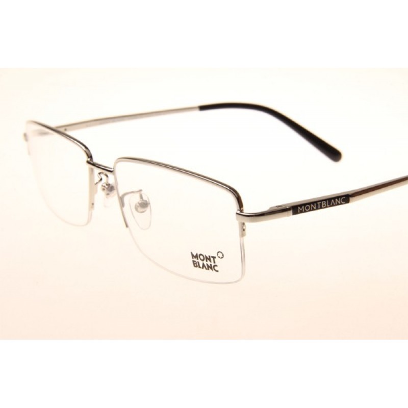 Mont Blanc MB067S Eyeglasses In Silver