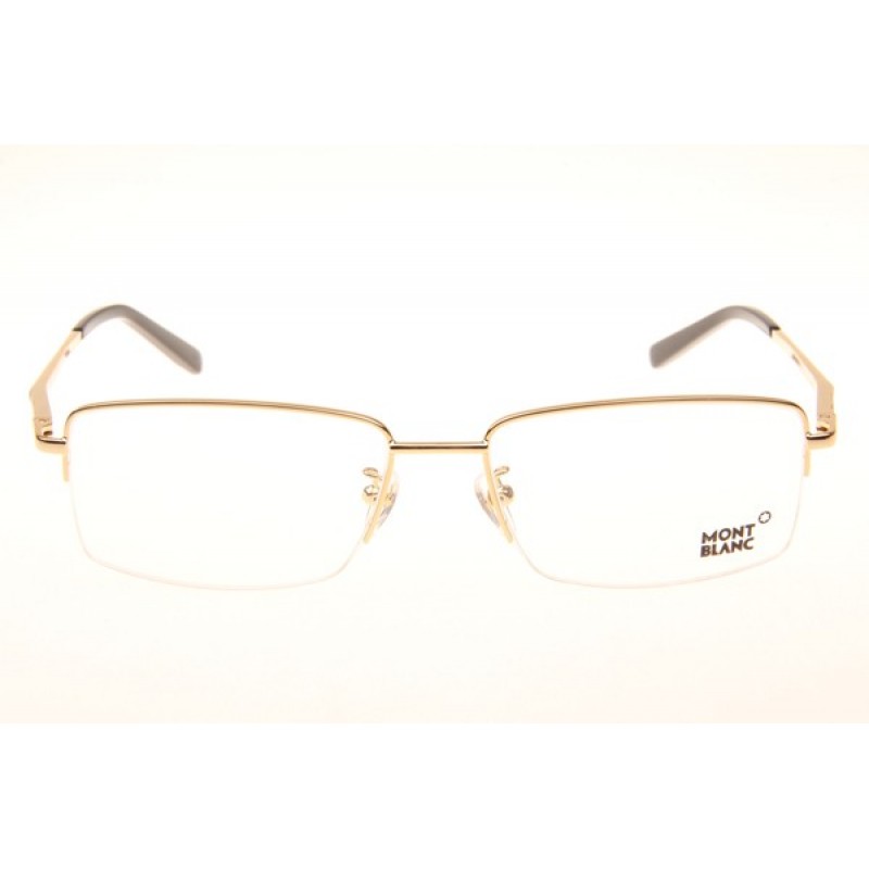 Mont Blanc MB067S Eyeglasses In Gold Black