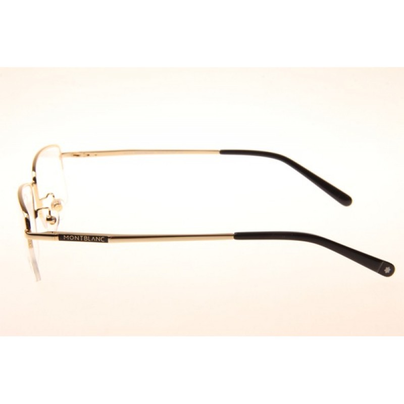 Mont Blanc MB067S Eyeglasses In Gold Black