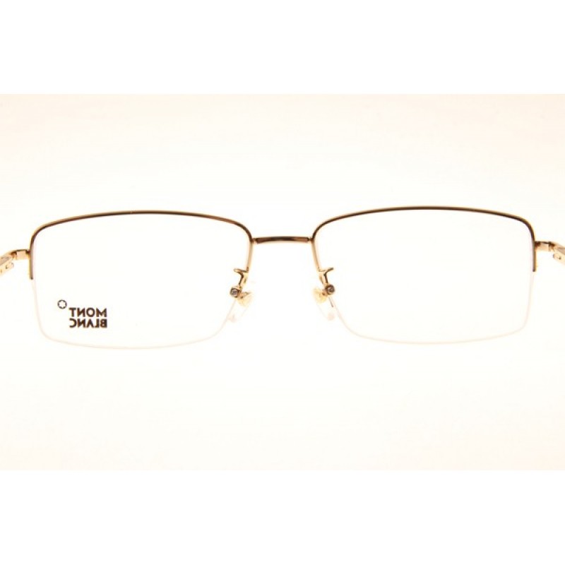 Mont Blanc MB067S Eyeglasses In Gold Black