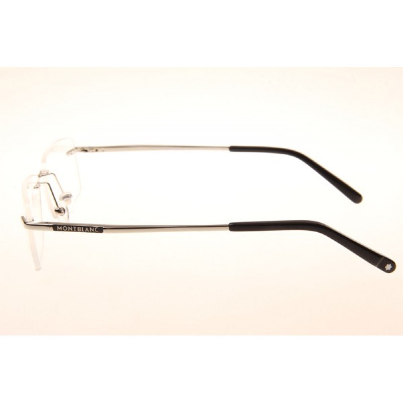 Mont Blanc MB670 Eyeglasses In Silver