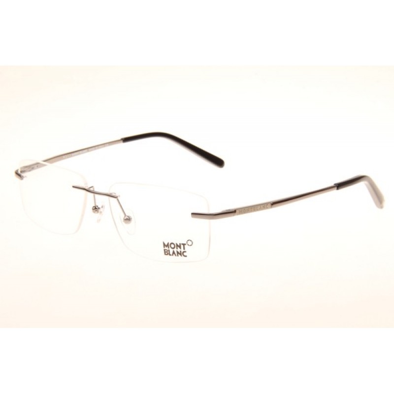 Mont Blanc MB670 Eyeglasses In Gunmetal