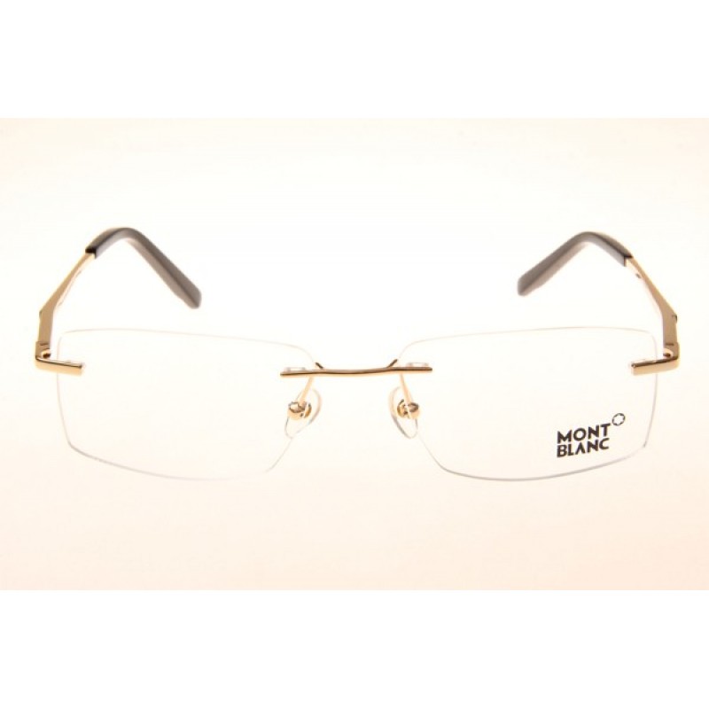 Mont Blanc MB670 Eyeglasses In Gold