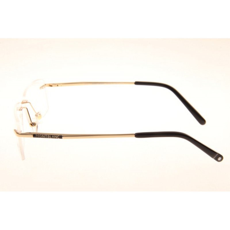 Mont Blanc MB670 Eyeglasses In Gold