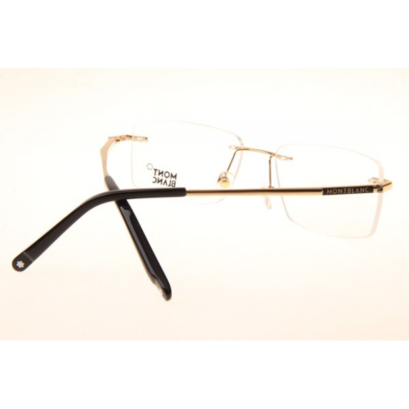 Mont Blanc MB670 Eyeglasses In Gold