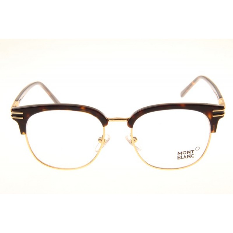 Mont Blanc MB701S Eyeglasses In Tortoise Gold