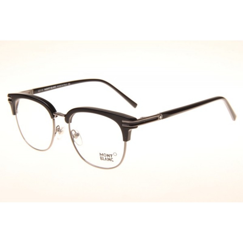 Mont Blanc MB701S Eyeglasses In Black Gunmetal