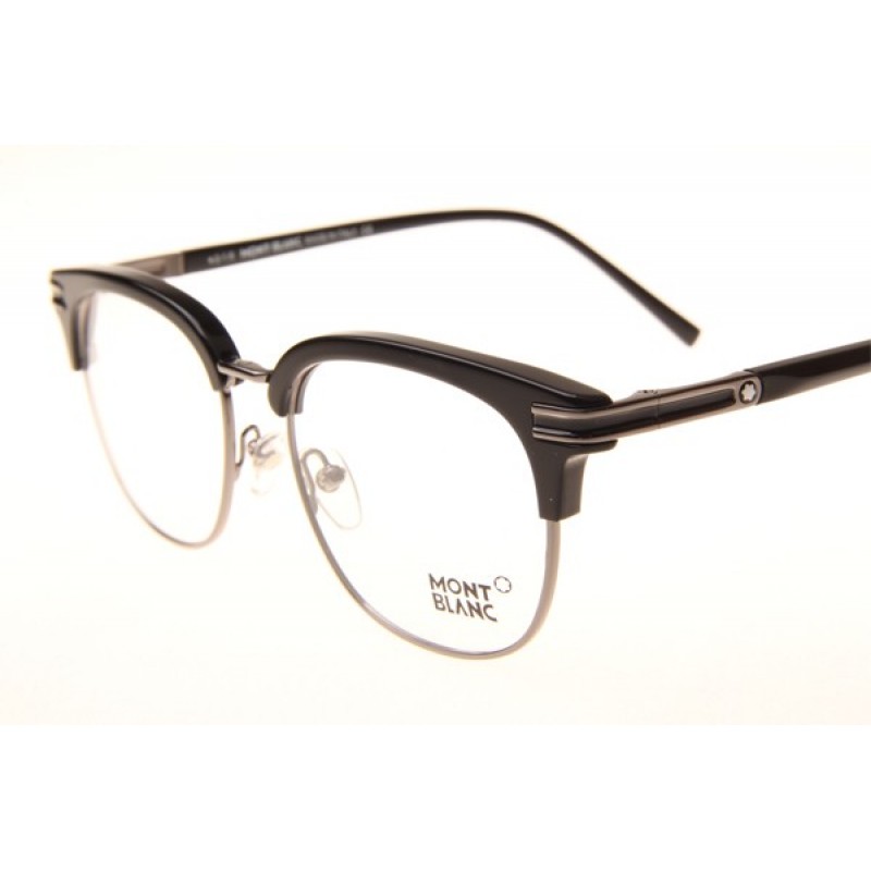 Mont Blanc MB701S Eyeglasses In Black Gunmetal