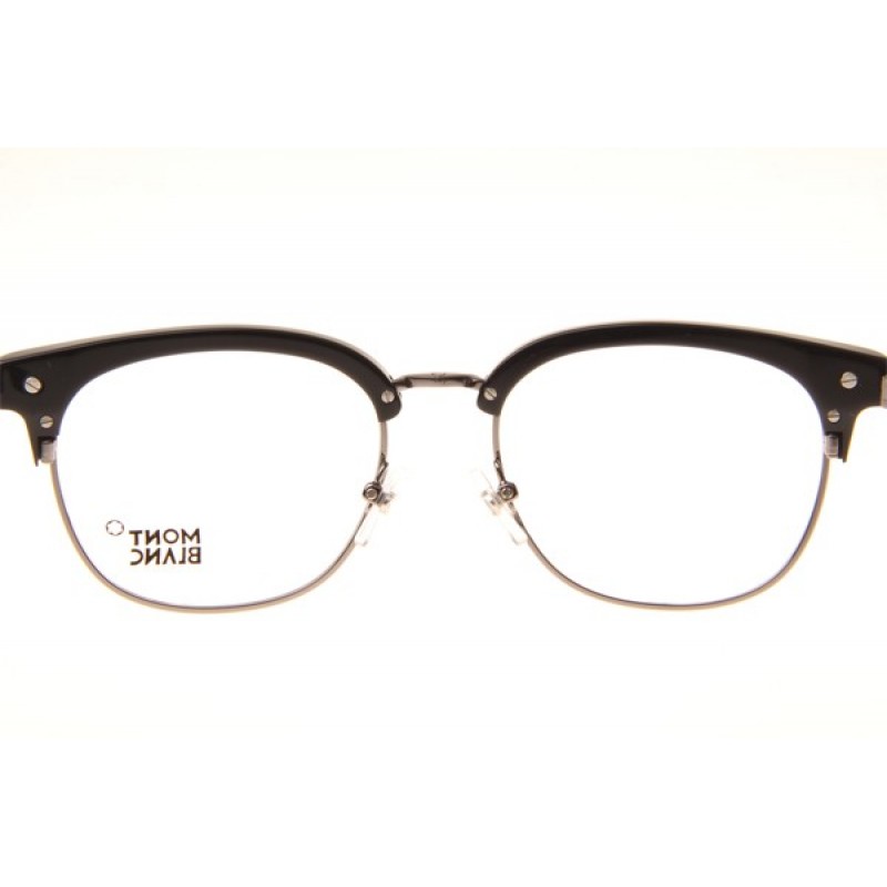 Mont Blanc MB701S Eyeglasses In Black Gunmetal