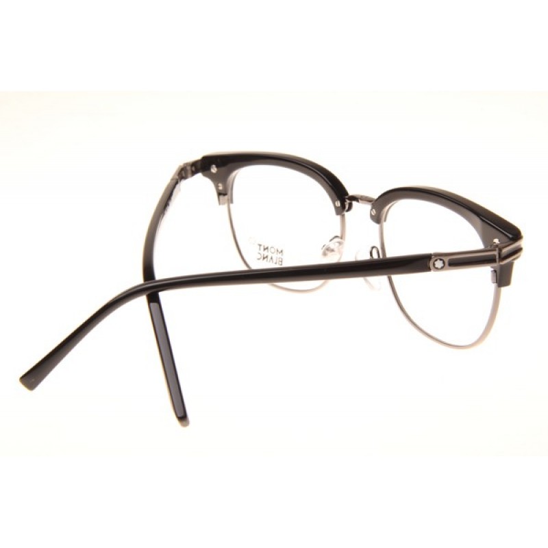 Mont Blanc MB701S Eyeglasses In Black Gunmetal