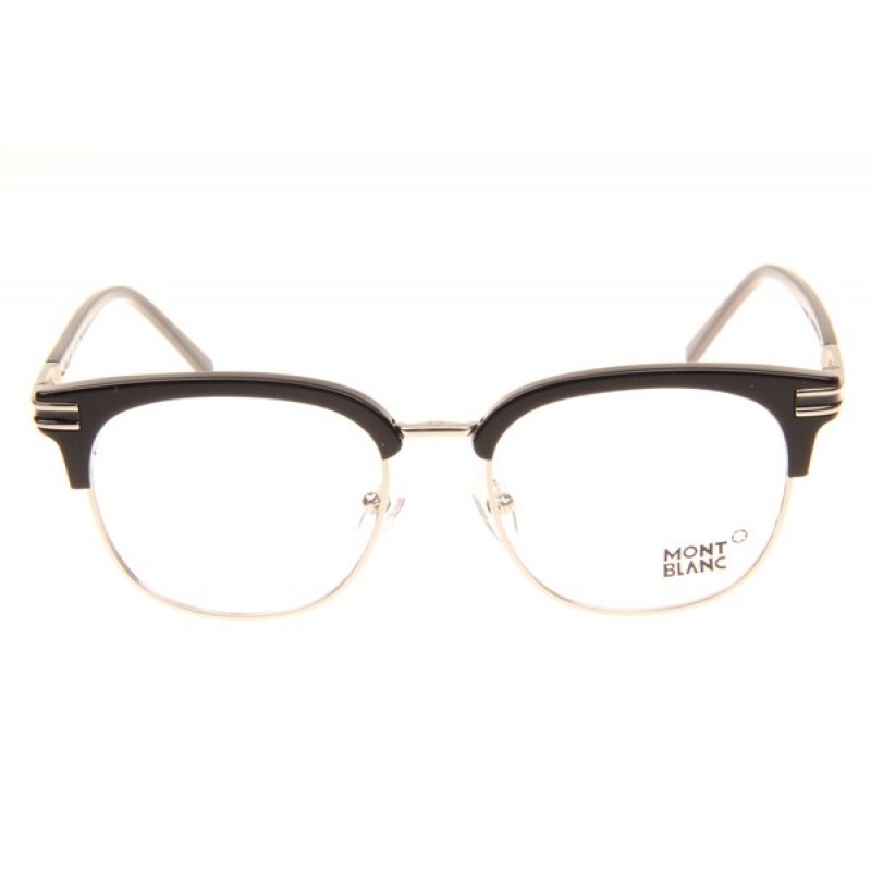 Mont Blanc MB701S Eyeglasses In Black Gold