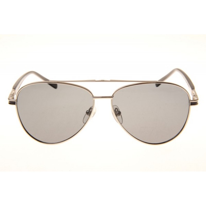 Mont Blanc MB702S Sunglasses In Silver Grey