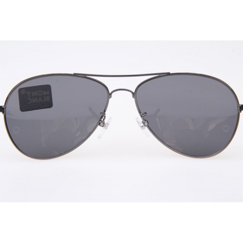 MontBlanc MB409S Sunglasses in Gunmetal Grey