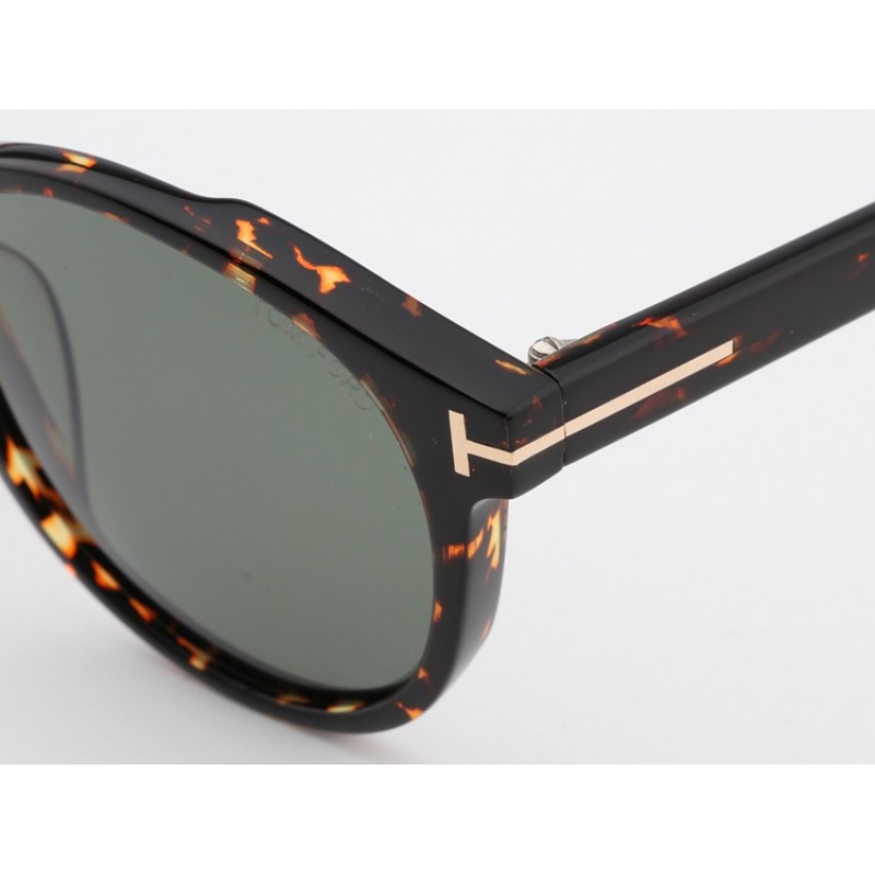 TomFord TF0591 Sunglasses In Tortoise Black